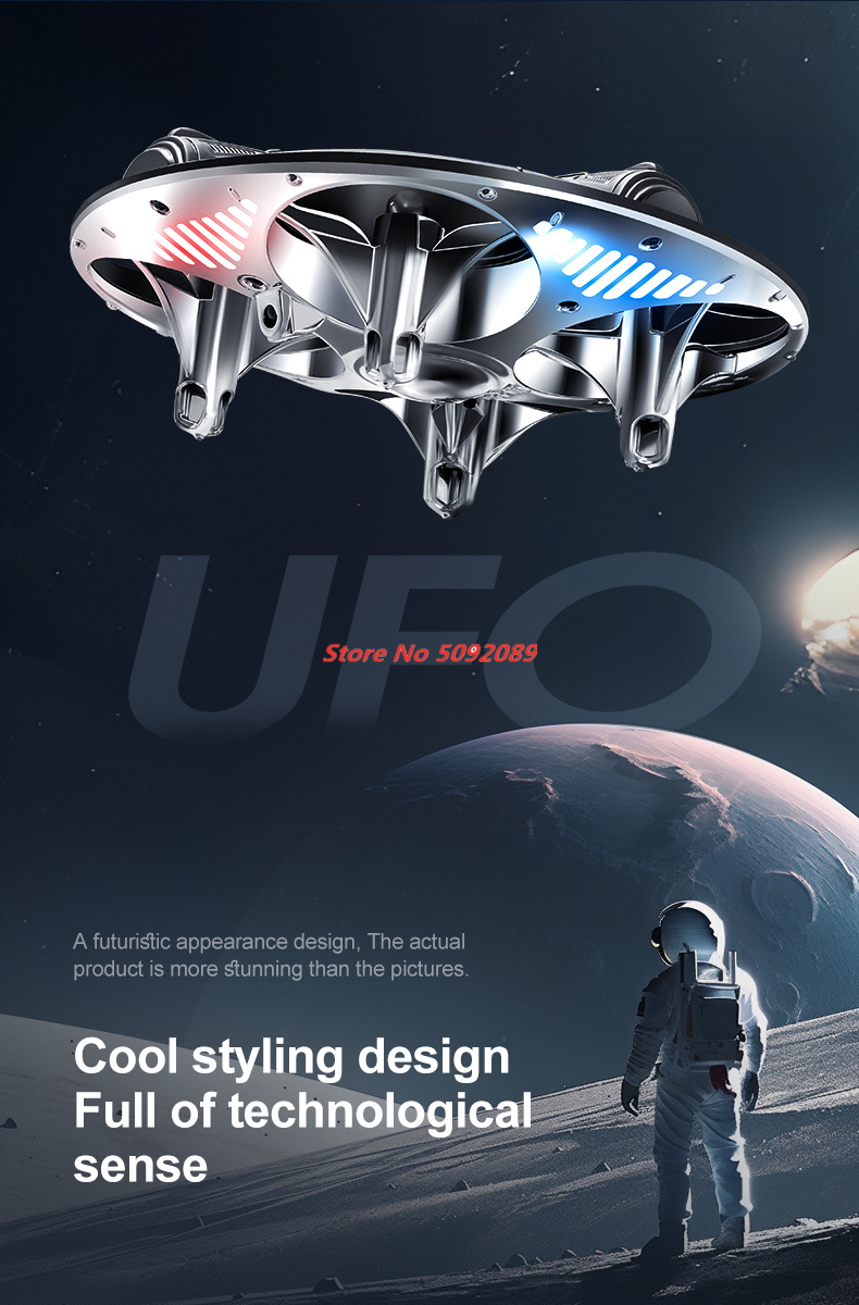 Drone Battery Smart - Mini Helicóptero Inteligente con Control Remoto,