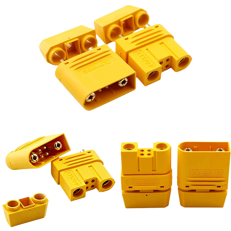 Drone Battery High Voltage - Conector Original Amass XT120 (2+4) de