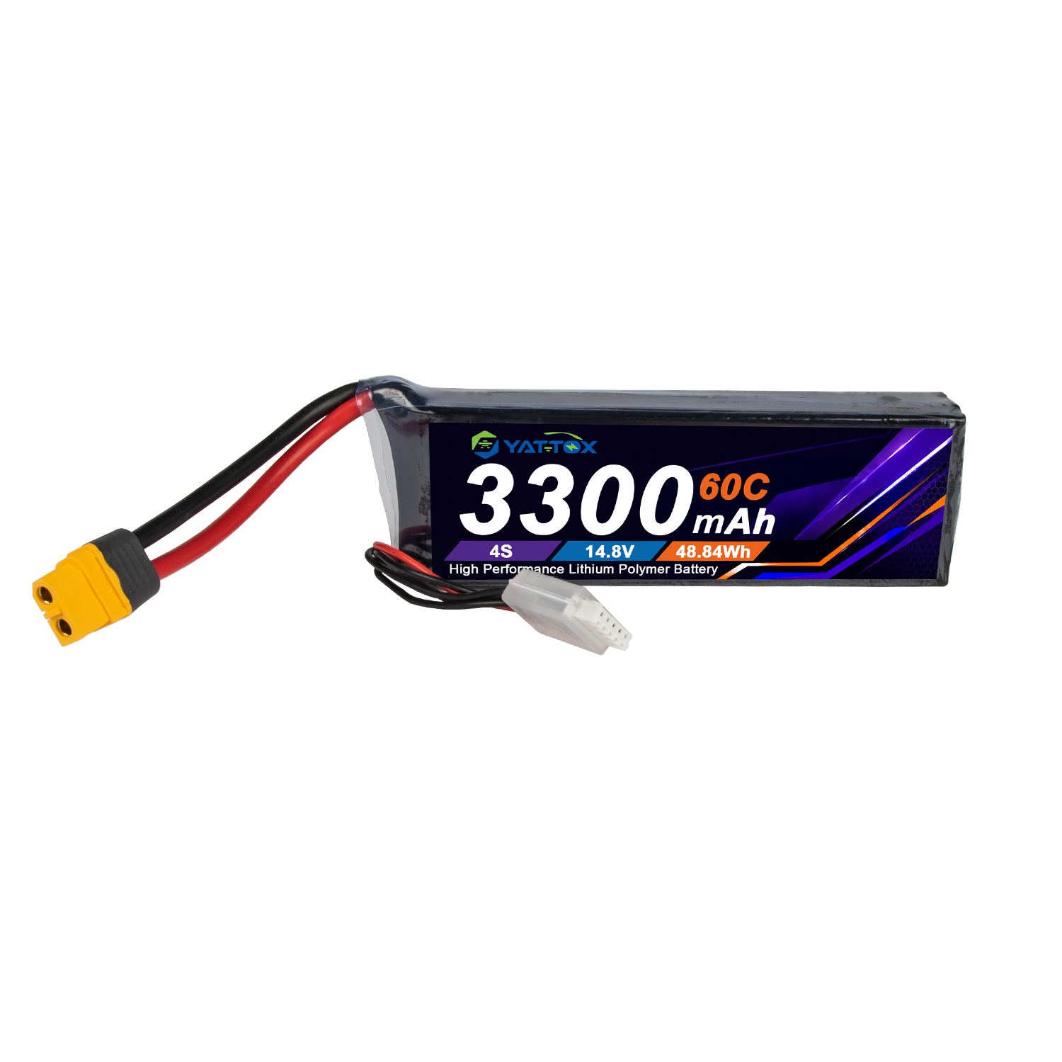 Drone Battery 4S - Batería LiPo Yattox 4S 3300mAh 60C