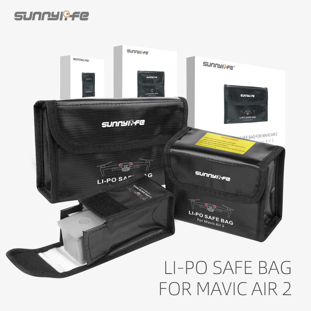 Drone Battery Bag - Bolsa segura LiPo para DJI AIR