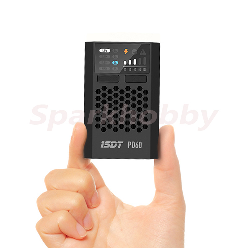 ISDT PD60 60W 6A cargador inte - Drone Battery Smart reseña y precio