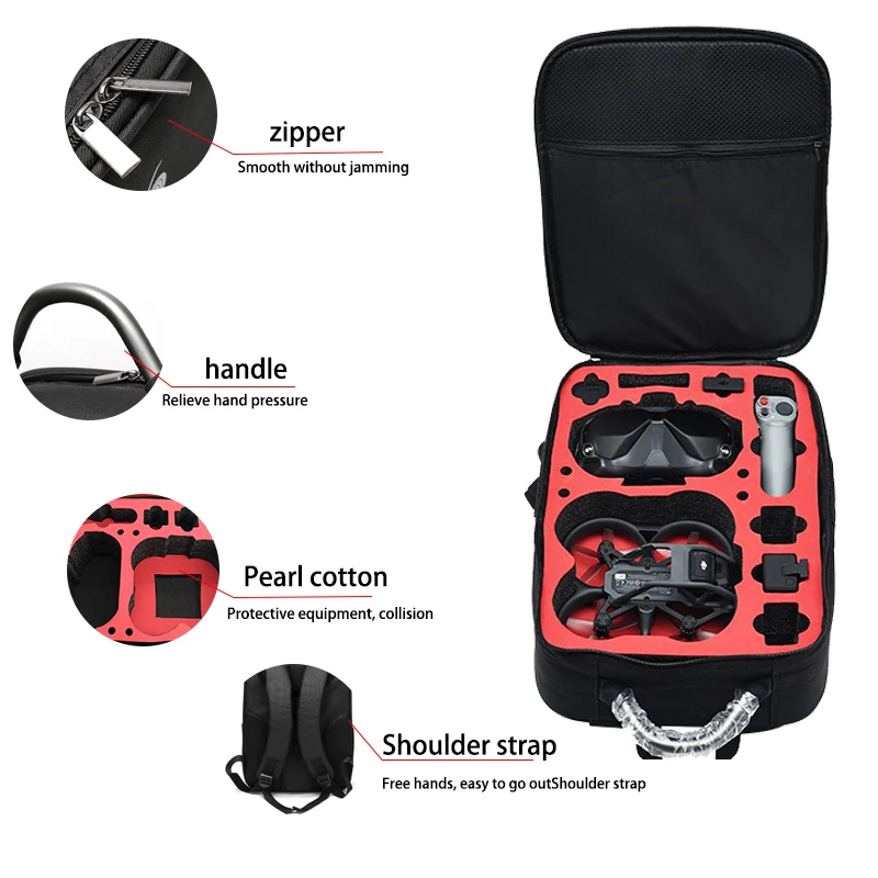 Mochila portátil de nailon, bo - Drone Battery Bag reseña y precio