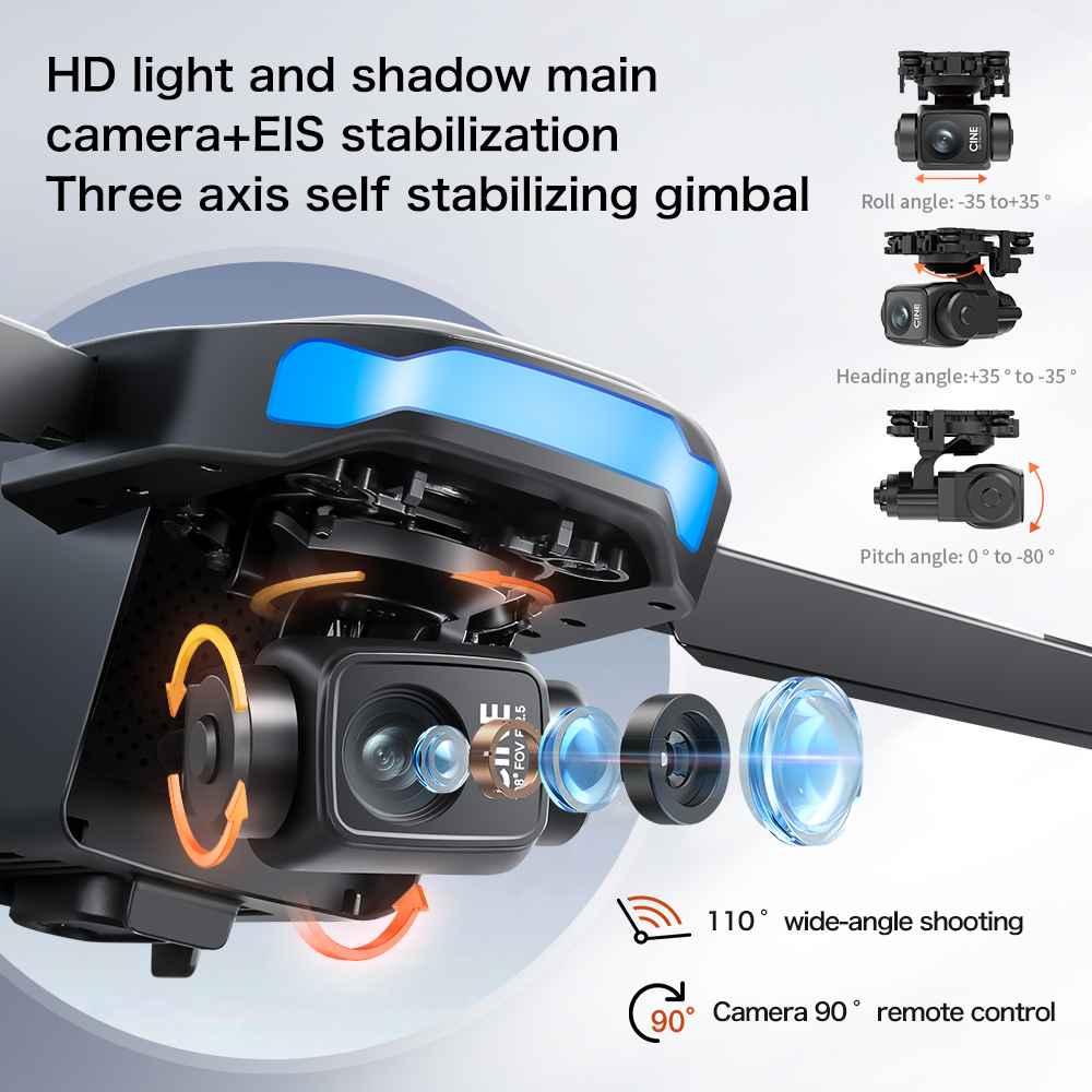 S-X1 MAX 4K Dron profesional c - Eachine Drone E58 reseña y precio