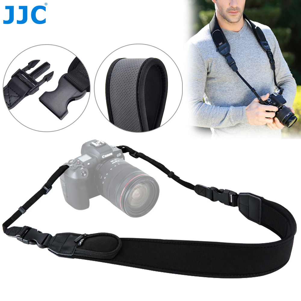 JJC-Correa de hombro para cuel - Canon Camera Eos R8 reseña y precio