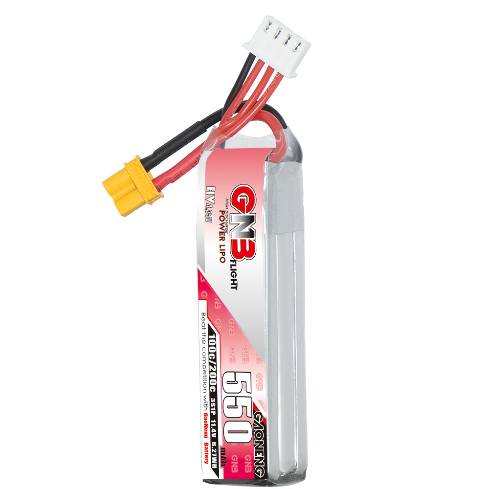 Batería Lipo GNB HV 11,4 V 550 - Drone Battery 3S reseña y precio
