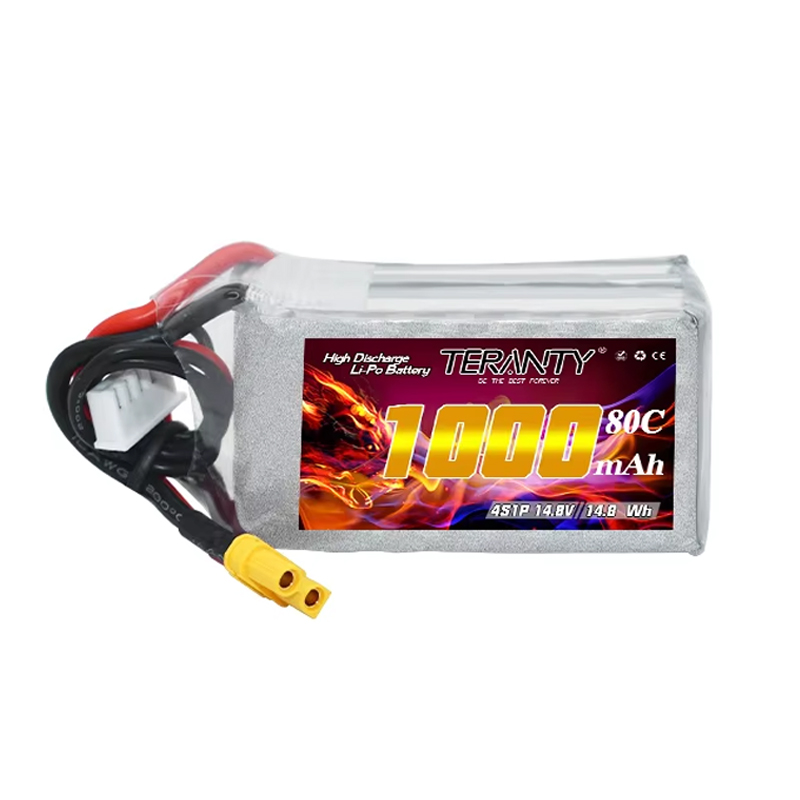 Batería Lipo TERANTY 4S 1000mA - Drone Battery Connector reseña y precio