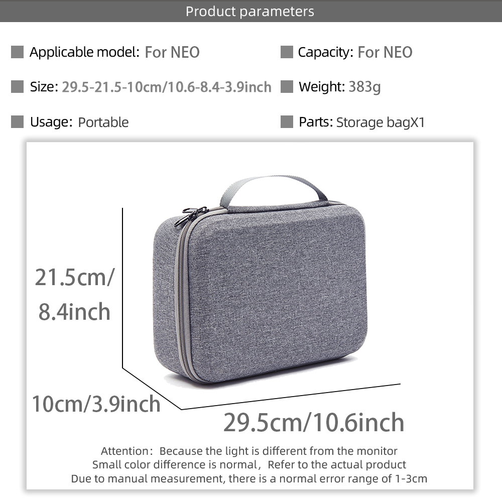 Estuche protector de almacenam - Drone Battery Bag reseña y precio