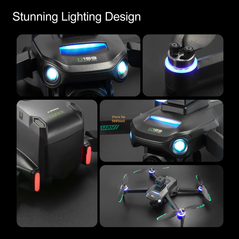 8K Cámara Dual 5G WIFI FPV Con - Drone Battery Case reseña y precio