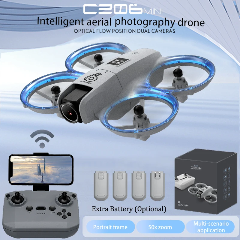 CZ06 Mini RC Quadcopter Drone  - Drone Battery Case reseña y precio