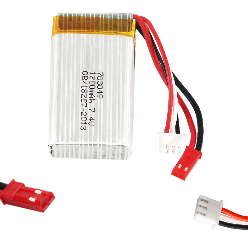 Batería Lipo 2S 7.4V 1200mAh 7 - Drone Battery Connector reseña y precio