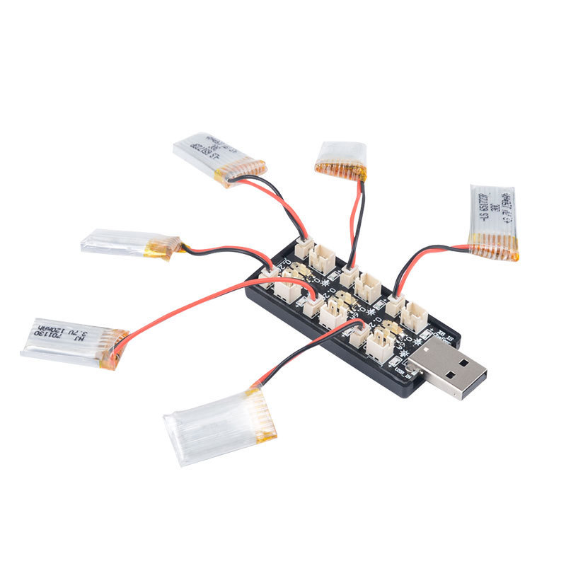 6CH USB 1S LiPo/LiHv 3,7 V/4,2 - Drone Battery Balance Charger reseña y precio