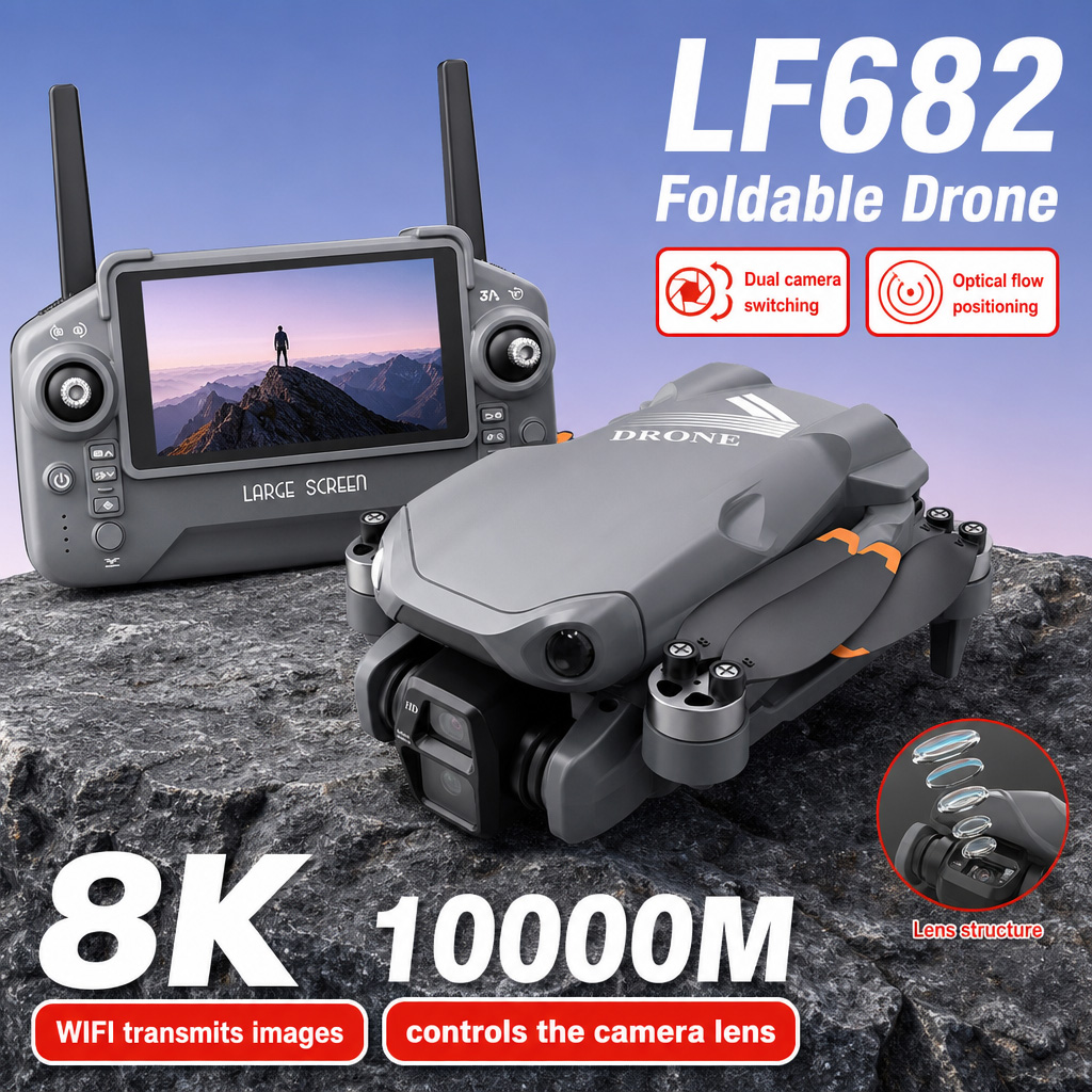 Dron Aéreo LF682 con Cámaras D - Drone Battery Balance Charger reseña y precio