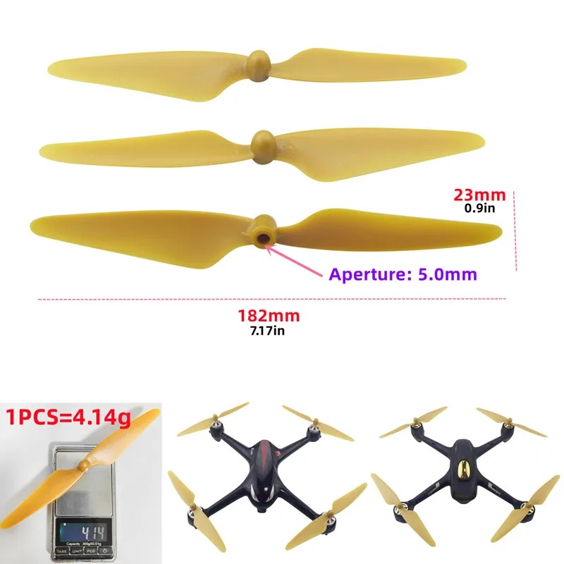 4 hélices resistentes a golpes - Eachine Drone E58 reseña y precio