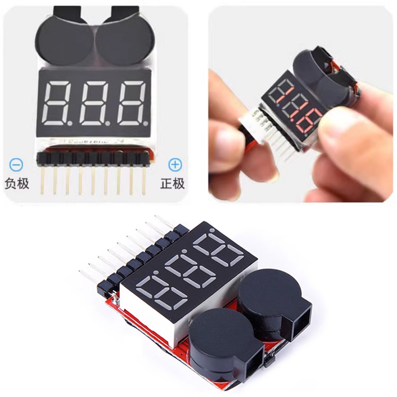 Comprobador de celdas de coche - Drone Battery Voltage Checker reseña y precio