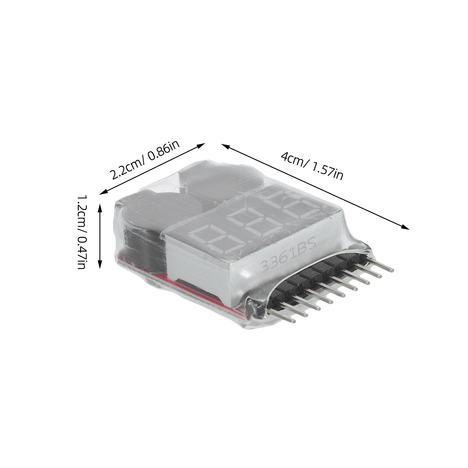 2 unidades de comprobador de v - Drone Battery Voltage Checker reseña y precio