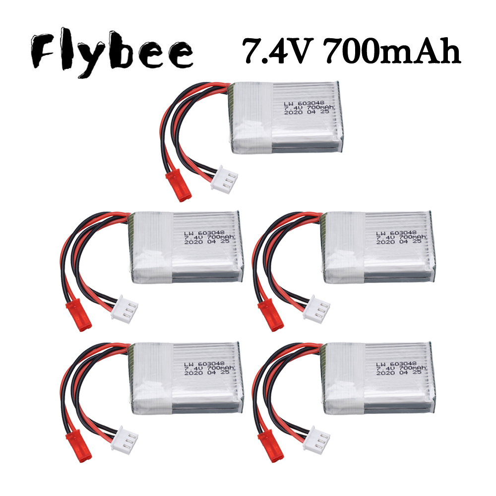 Batería Lipo de 7,4 V, 700mAh, - Drone Battery Connector reseña y precio
