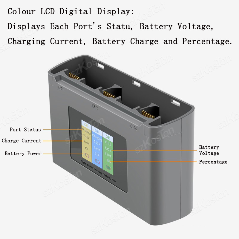 Para DJI Mavic Mini 2/SE Mini  - Drone Battery Balance Charger reseña y precio