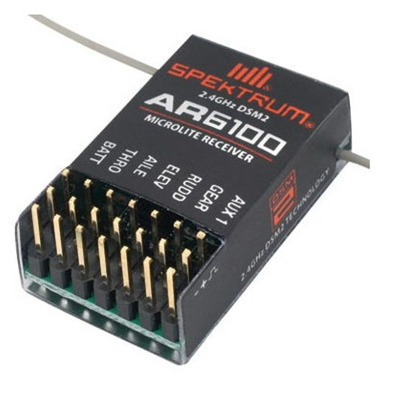 Receptor AR6100 DSM2 6CH 2,4 G - Drone Battery Connector reseña y precio