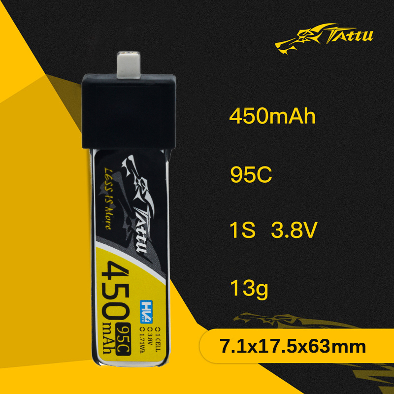 3 uds nuevo TATTU 450/500/550m - Drone Battery 4S reseña y precio