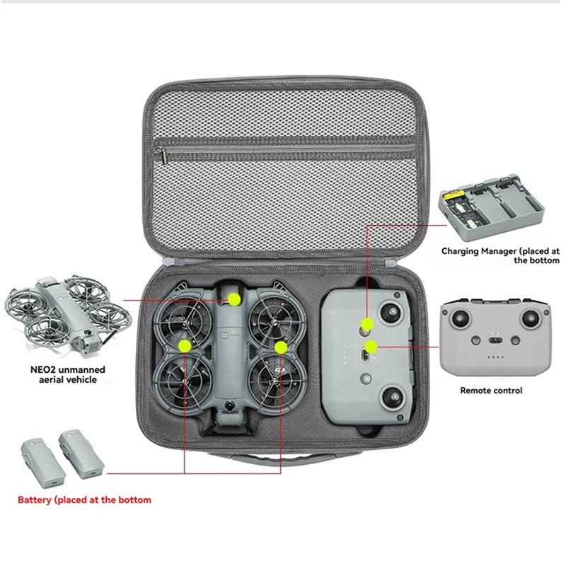 Estuche protector para el cuer - Drone Battery Bag reseña y precio