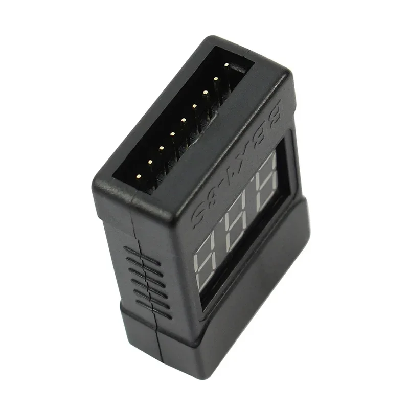 BX100 1-8S 2 en 1 pantalla de  - Drone Battery Voltage Checker reseña y precio
