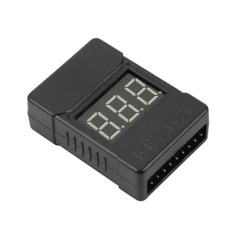 BX100 1-8S 2 en 1 pantalla de  - Drone Battery Voltage Checker reseña y precio