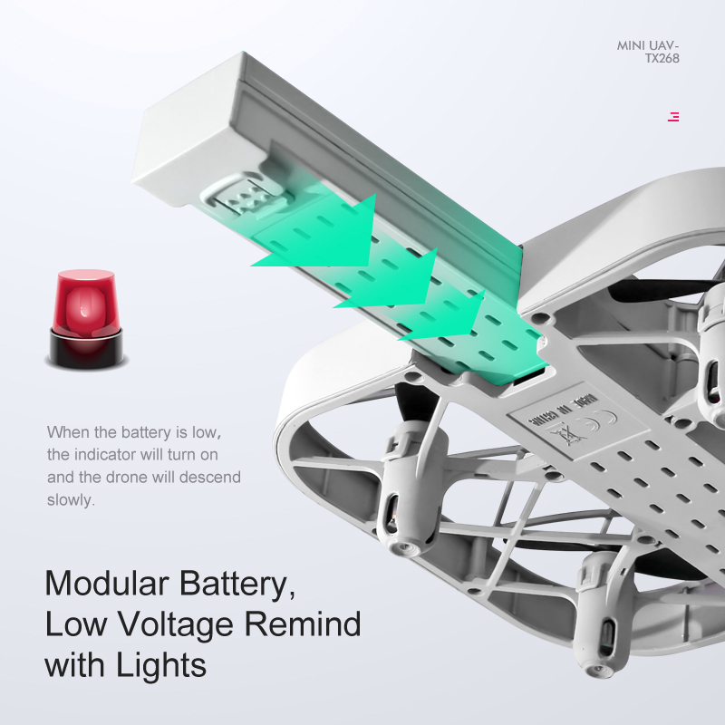 Dron JJRC H107 FPV RC con 2 Ba - Drone Battery Case reseña y precio