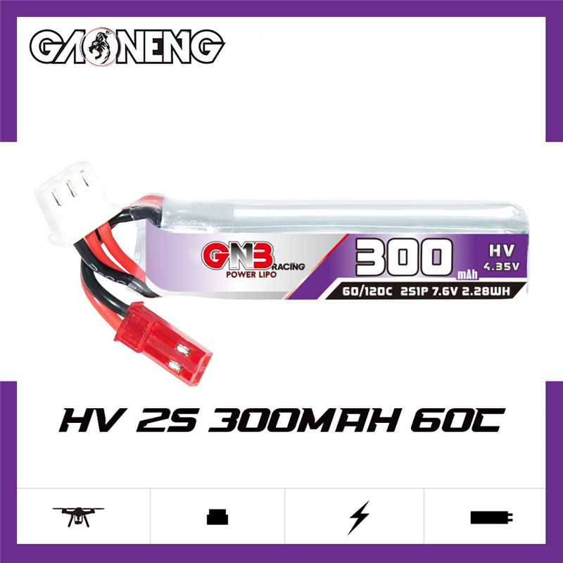 GAONENG GNB 2S 7,6 V 300mAh 60 - Drone Battery Connector reseña y precio